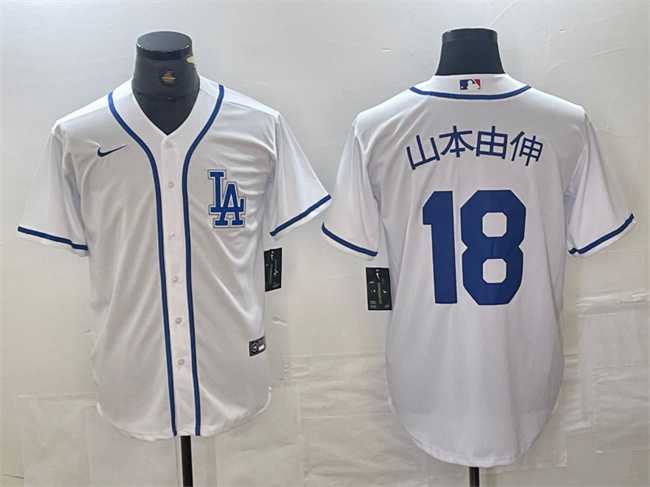 Men's Los Angeles Dodgers #18 Yoshinobu Yamamoto White Cool Base Stitched Jersey,We sell and wholesale Men's Los Angeles Dodgers #18 Yoshinobu Yamamoto White Cool Base Stitched Jersey on line form chian!
